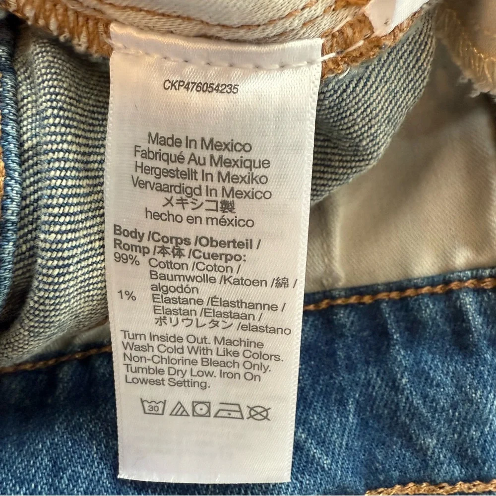 Madewell The Perfect Vintage High Rise Denim‎ Jeans Women's Size 26
